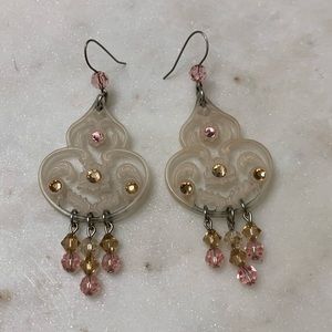 Light Pink Chandelier Tarina Tarantino Earrings